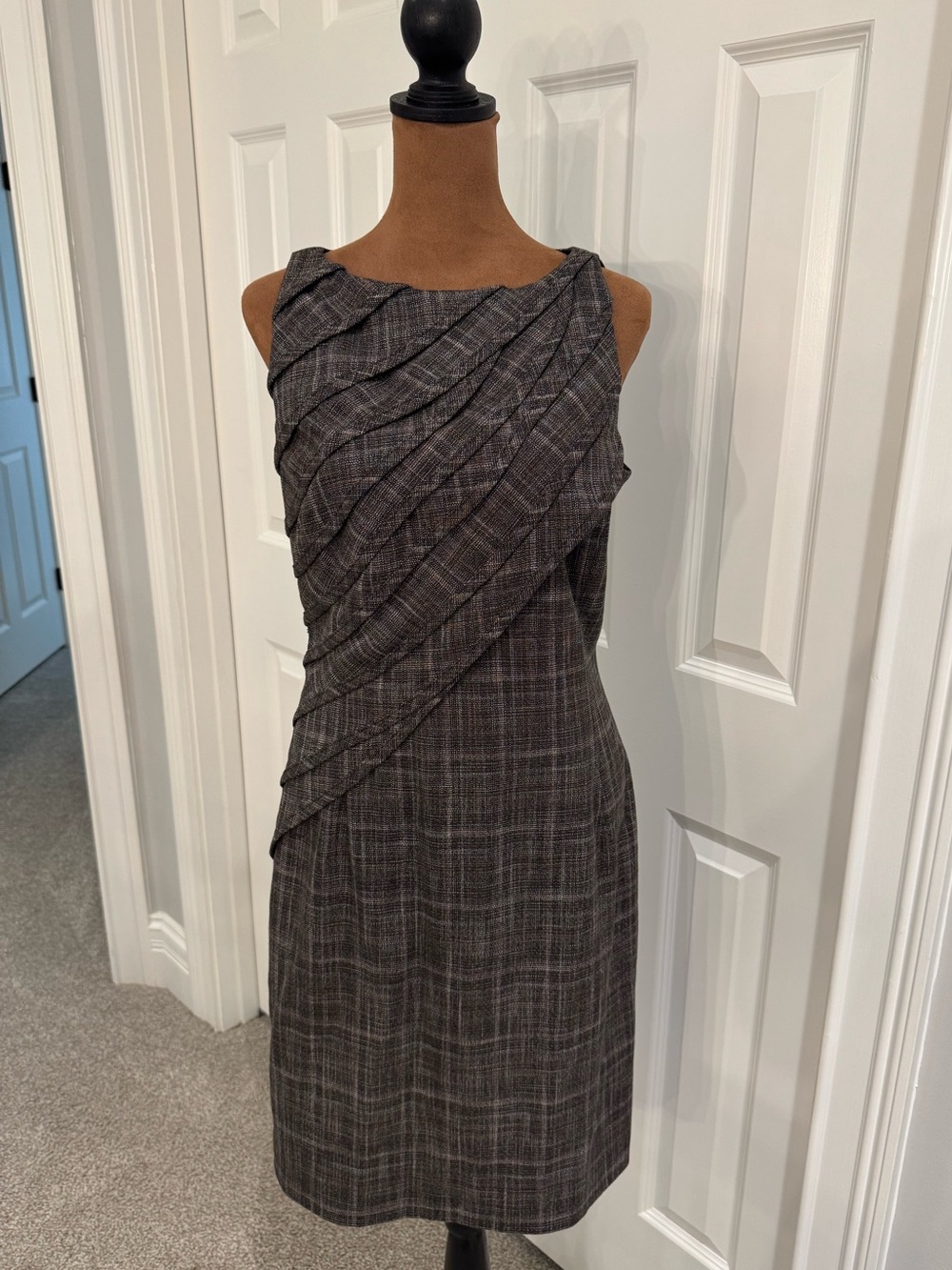 Classiques Entier Elegant Plaid Dress